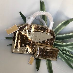 NWT Michael Kors Emmy Large Bag and Wallet